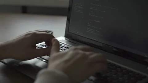 Ungraded footage. The programmer encodes the program in a special application Vidéo 149834192