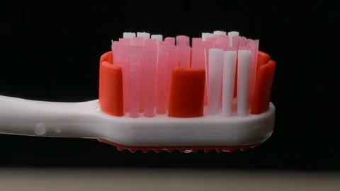 Ungraded: Tooth Paste and Brush Stock Footage 107805516