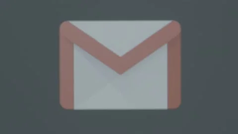 Ungraded_Gmail Icon Stock Footage 135778024