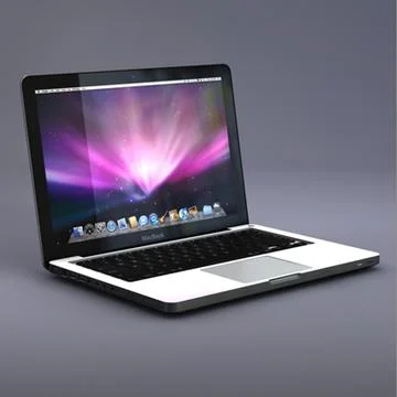 Unibody macbook 3D Model