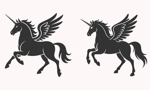 Unicorn Bundle with Cute Unicorn Designs for Kids and Fantasy Apparel 0 Stock Illustration