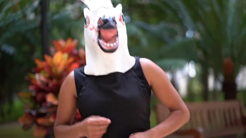 Unicorn Dancing and Having Fun Stock Footage 84950264