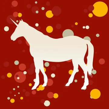 Unicorn Stock-Illustration