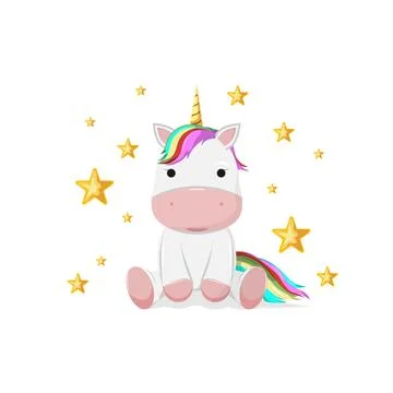 Unicorn. Stock Illustration