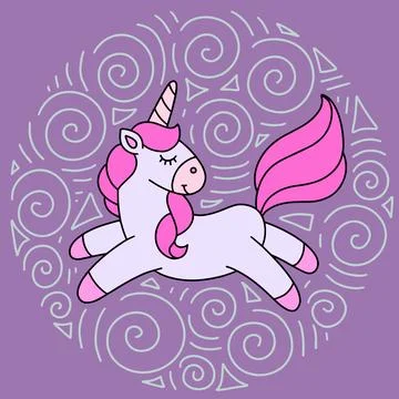 Unicorn Ilustração Stock