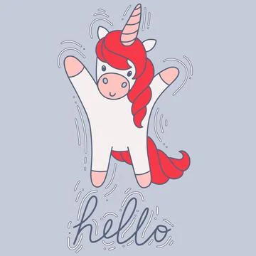 Unicorn Illustrazione stock