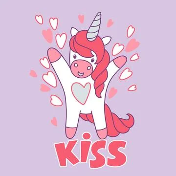 Unicorn Stock-Illustration