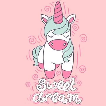 Unicorn Stock-Illustration