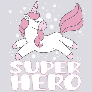 Unicorn Stock-Illustration