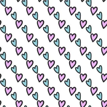 Unicorn pattern Stock Illustration