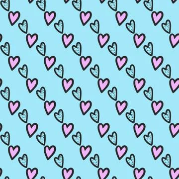 Unicorn pattern Stock Illustration