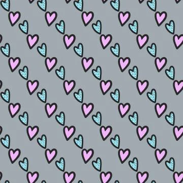 Unicorn pattern Stock Illustration