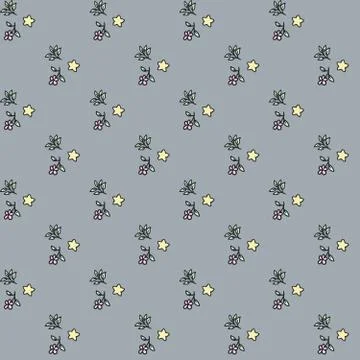 Unicorn pattern Stock Illustration