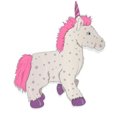 Unicorn. Vector illustration Stock Illustration