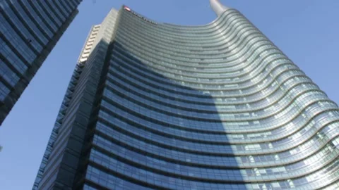 Unicredit Tower 스톡 동영상 205160252