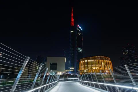 Unicredit Tower Stock Photos