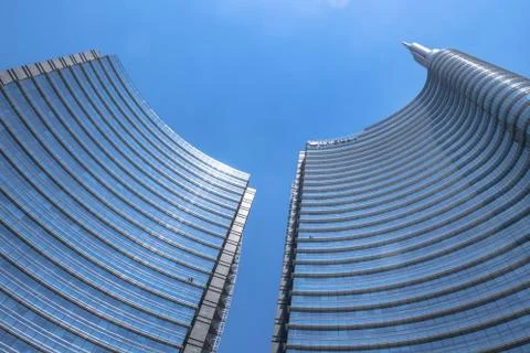 Unicredit Tower Stock Photos