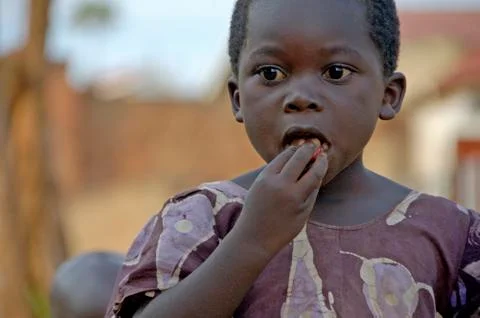 Unidentified children, Uganda Africa Stock Photos