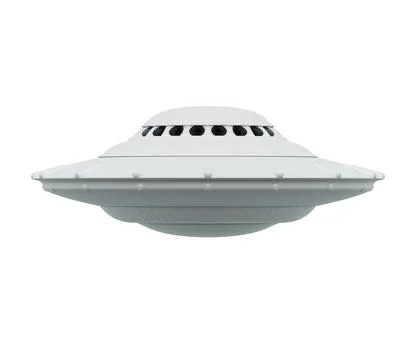 Unidentified Flying Object Clipping Path Illustrazione stock