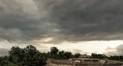 Unidentified flying object Stock Illustration