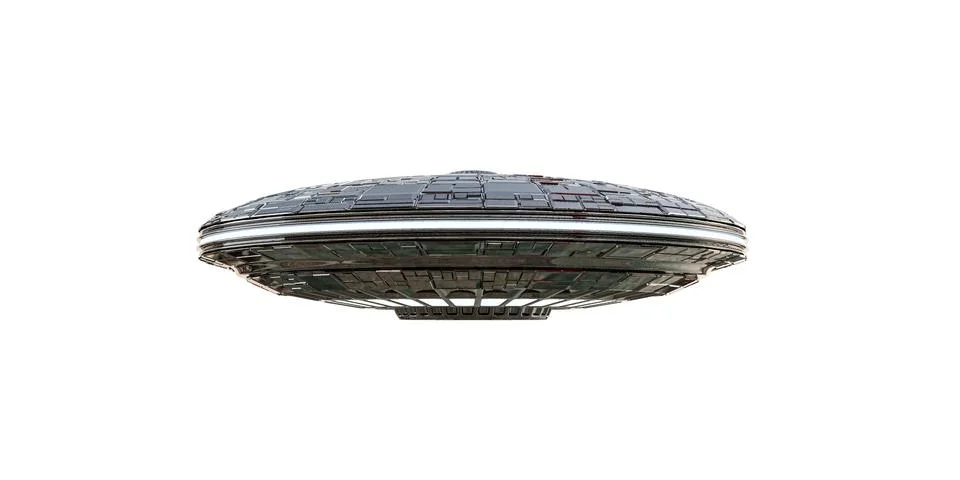 Unidentified flying object Stock Illustration