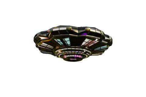 Unidentified flying object Stock Illustration
