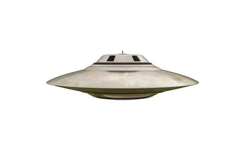 Unidentified flying object Stock Illustration