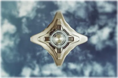 Unidentified flying object Stock Illustration