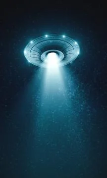 Unidentified Flying Object Stock Illustration