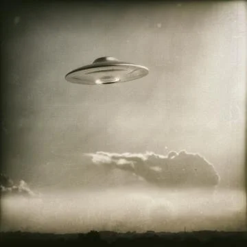 Unidentified Flying Object UFO Stock Photos