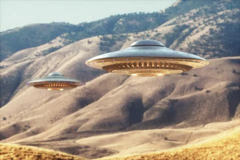 Unidentified Flying Object UFO Stock Photos