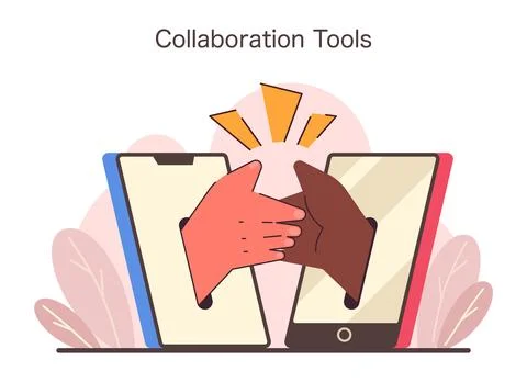 Unified technology concept. Flat vector illustration Stock Illustration