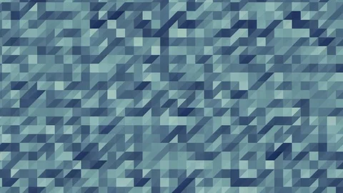 Uniform background in motion. Low-poly water. 3D rendering Stock-Footage 107879409