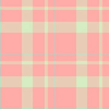 Uniform check texture vector, couch seamless tartan fabric. Kind background.. Stock Illustration