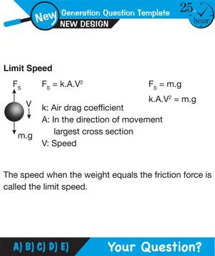 Uniform circular motion Stock Illustration