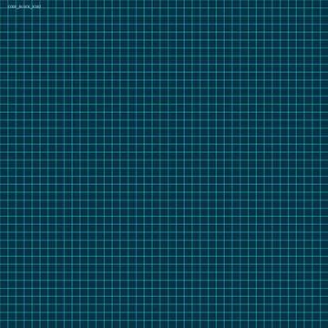 Uniform dark blue grid pattern on black background Stock Illustration
