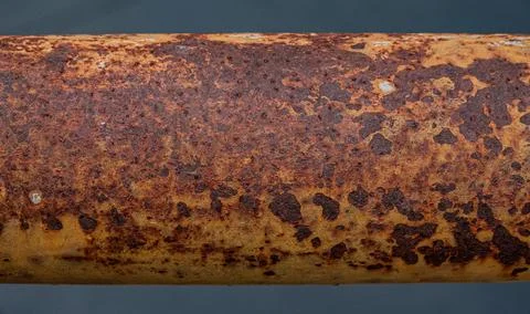 Uniform rust oxidation backdrop Stock Photos