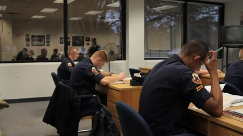 Uniformed Students in Classroom 스톡 동영상 40700690