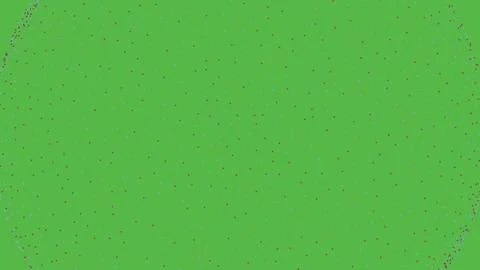 Uniformly distributed small dots pattern on bright green isolated backgroun.. Stock Illustration