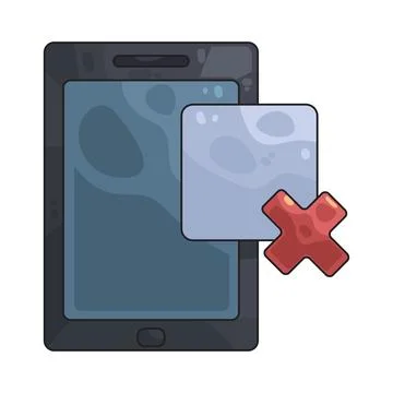 Uninstall illustration 스톡 일러스트