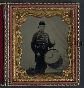 Union Army Private Foto stock