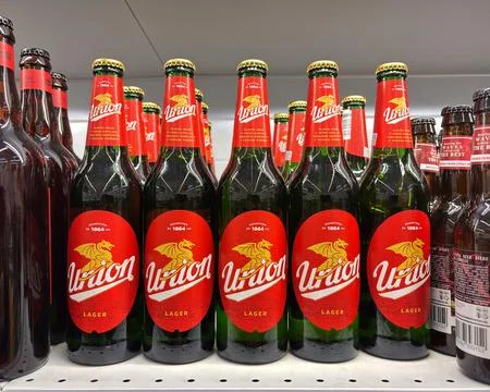 Union beer Foto stock