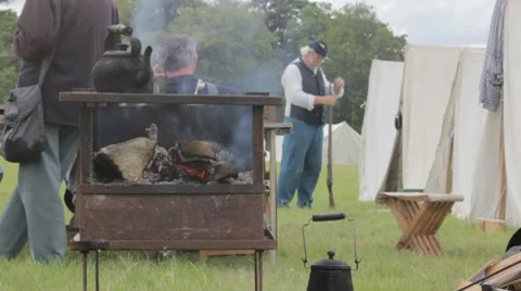 Union camp Video stock 8550522