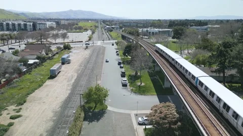 Union City Bart Station Video stock 238882296