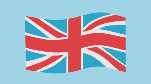 Union Flag Animation 스톡 동영상 111573737