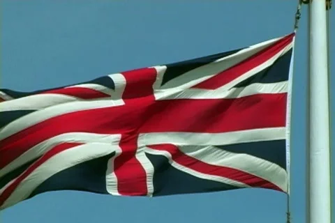 Union Jack 2 Video stock 136905