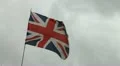 Union Jack Flag HD Footage