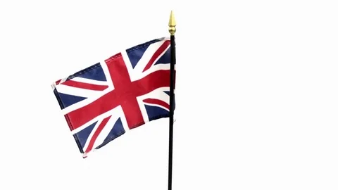 Union Jack Flag Stock Footage 84777778