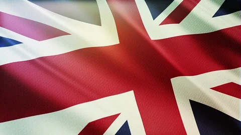 The Union Jack Flag Stock Footage 313649366