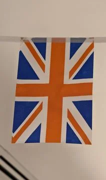 Union Jack flag 스톡 사진